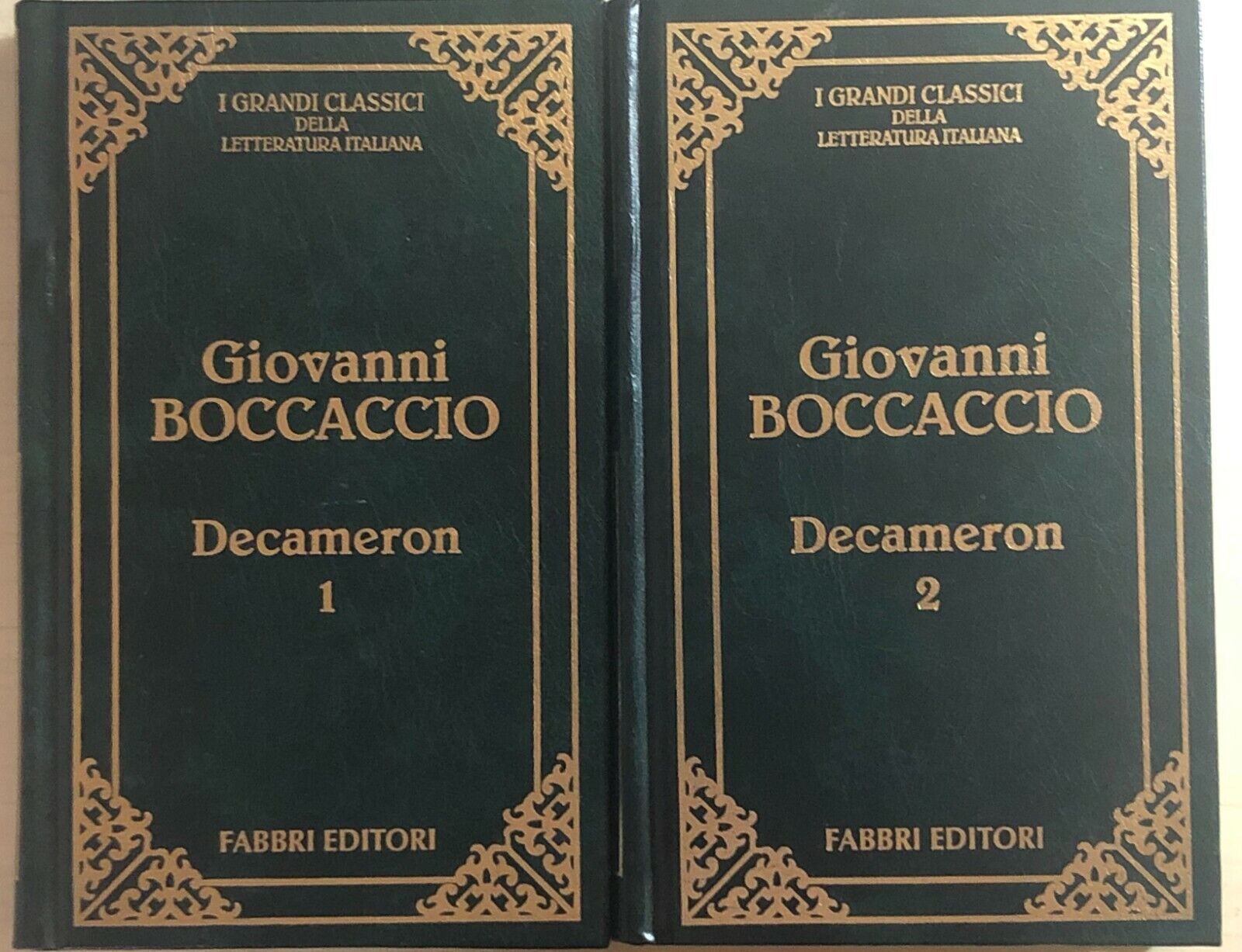Decameron 1-2 di Giovanni Boccaccio, 1995, Fabbri Editori
