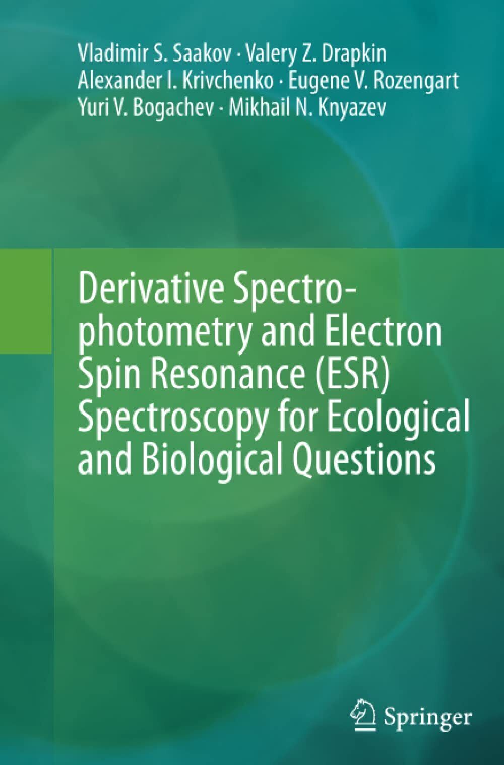 Derivative Spectrophotometry and Electron Spin Resonance (ESR) Spectroscopy 