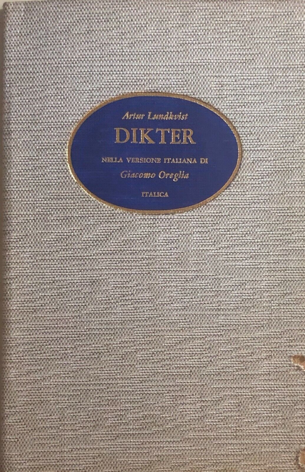 Dikter di Artur Lundkvist, 1960, Casa Editrice Italica
