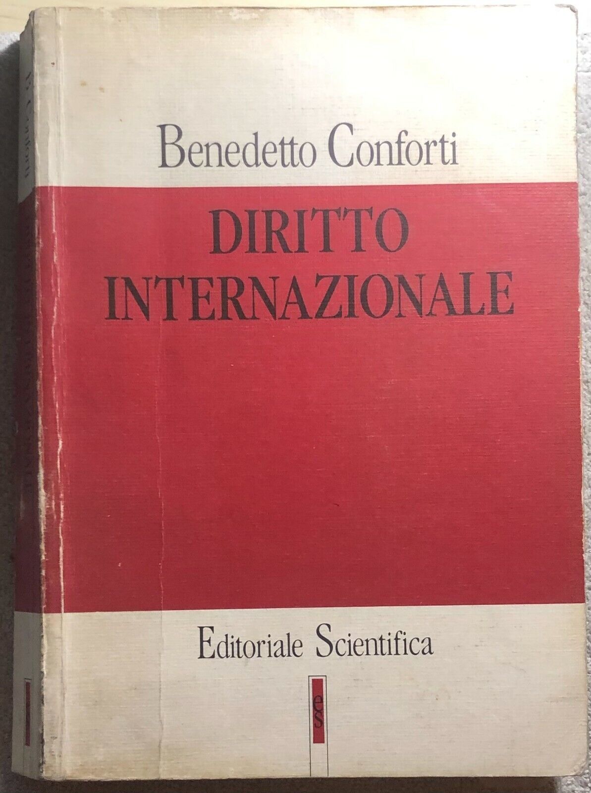 Diritto Internazionale di Benedetto Conforti,  1992,  Editoriale Scientifica