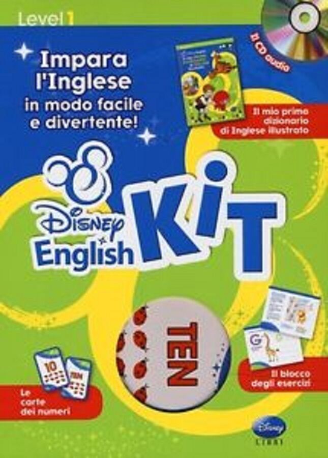   Disney english kit. Impara L'inglese in modo facile e divertente! - Disney - C