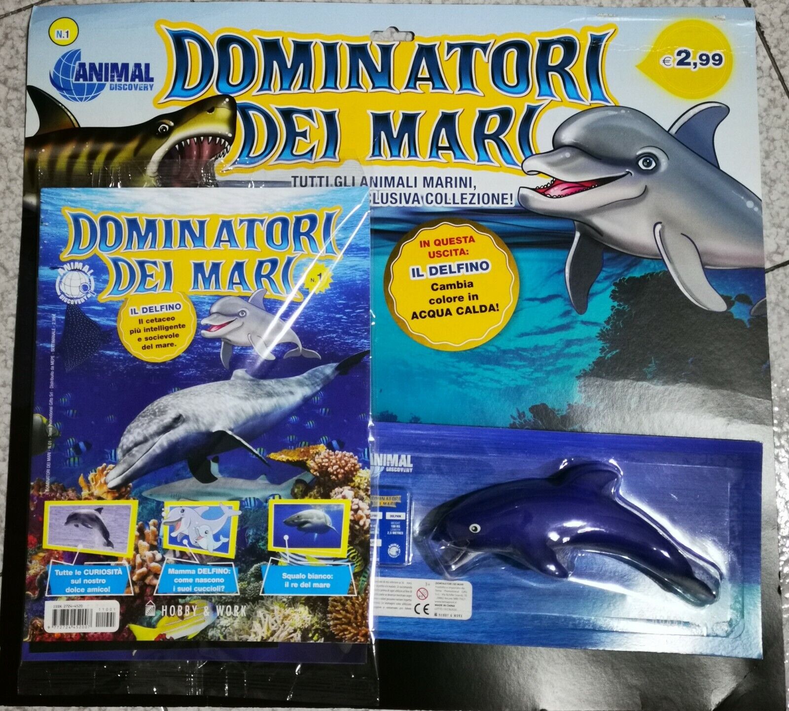 Dominatori dei mari - 1a uscita - Il delfino - Hobby & Work