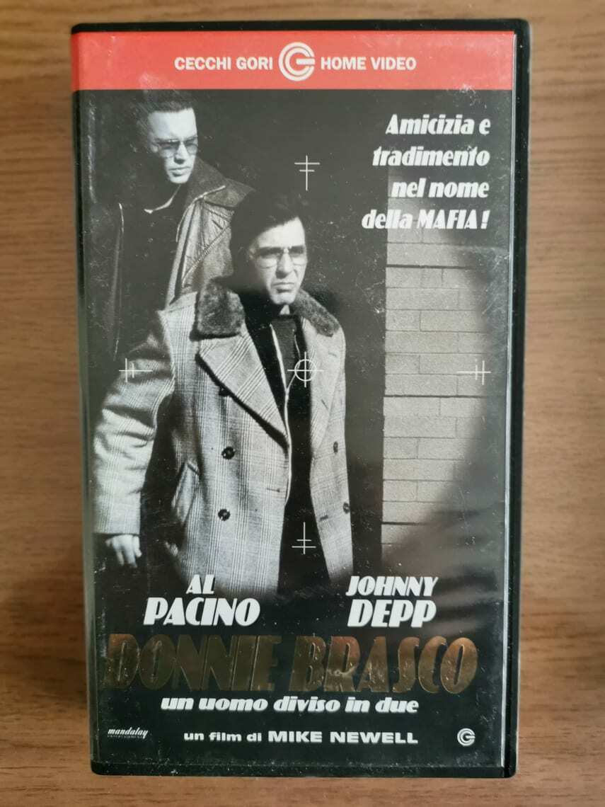 Donnie Brasco - M. Newell - Cecchi Gori home video - 1998 - VHS - AR