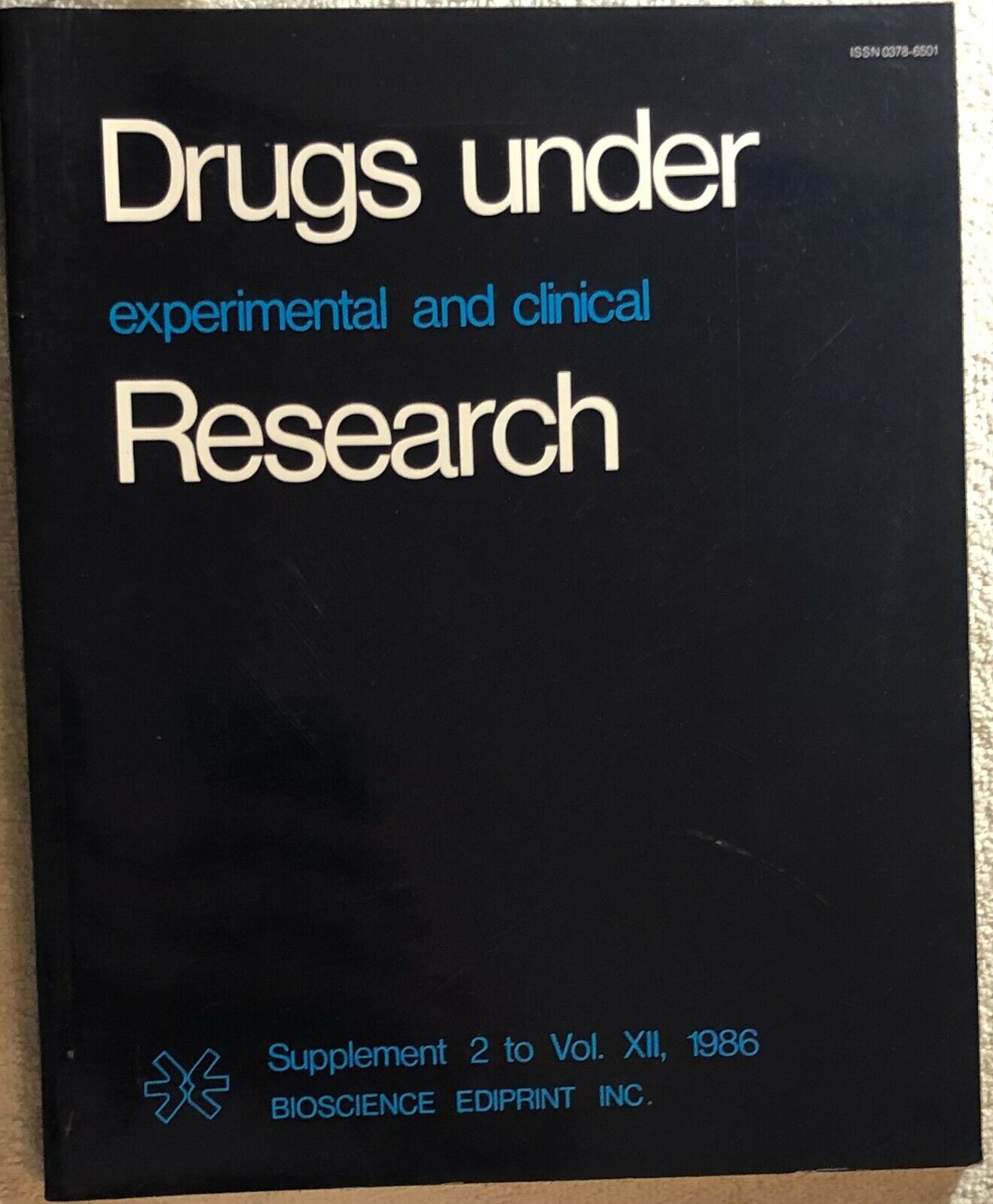 Drugs under experimental and clinical research di Aa.vv.,  1986,  Bertelli-cocuz