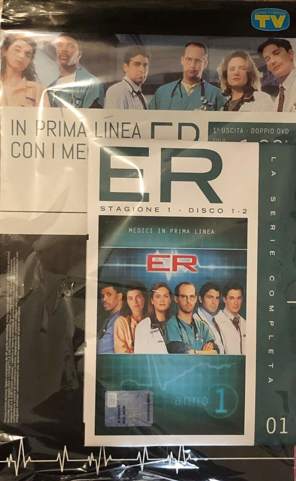ER Medici in prima linea Stagione 1 Disco 1-2 di Mondadori,  2022,  Tv Sorrisi E