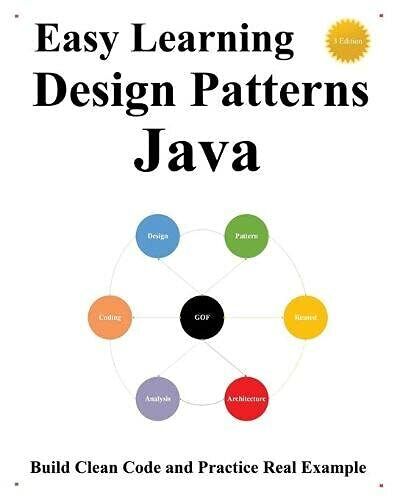Easy Learning Design Patterns Java (3 Edition) Build Clean Code and Practice Rea
