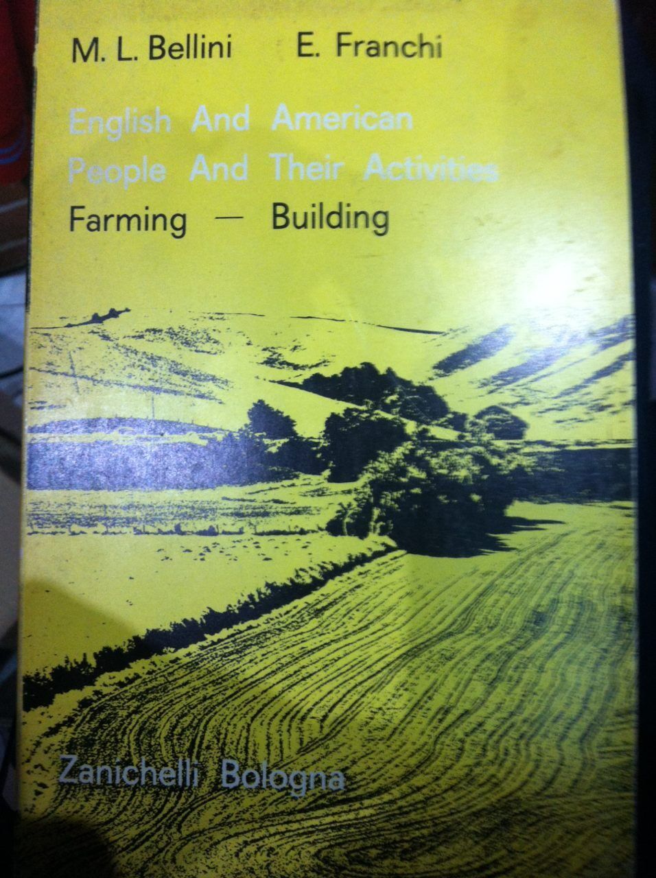 English and american people and their activities Farming-Building - Bellini- lo