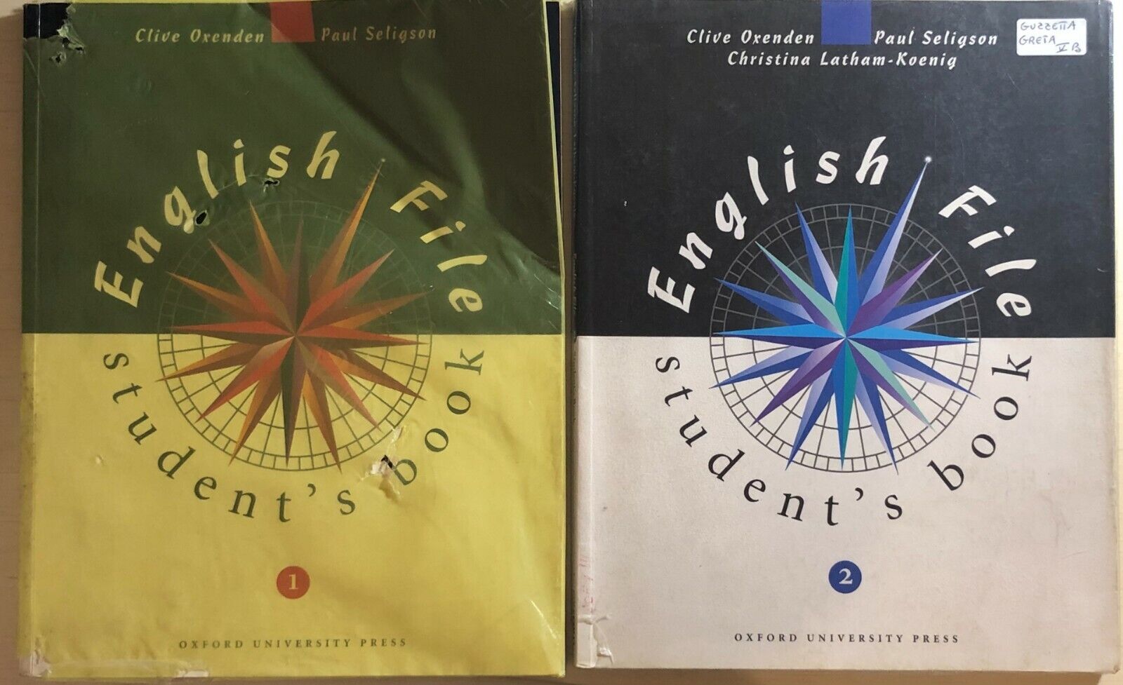 English file Student?s book e Workbook 1-2 di Oxenden-seligson, 2000, Oxford Uni