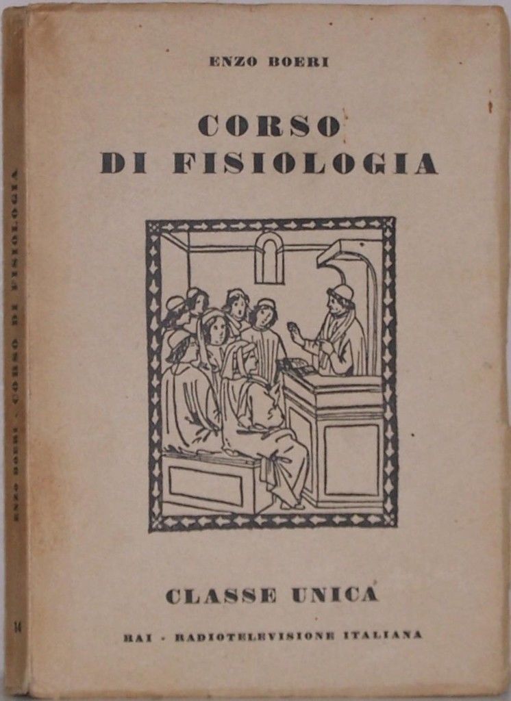 Enzo Boeri - CORSO DI FISIOLOGIA - 1954