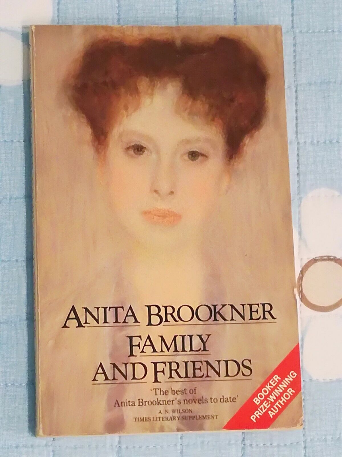 Family and Friends  di Anita Brookner,  1985,  A.n Wilson Times , SM