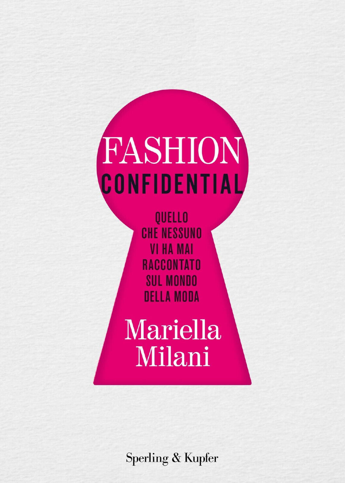 Fashion confidential - Mariella Milani - Sperling & Kupfer, 2021
