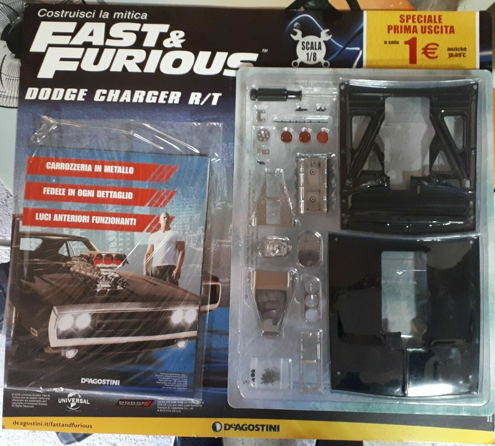 Fast & Furious De Agostini DODGE CHARGER R/T prima uscita