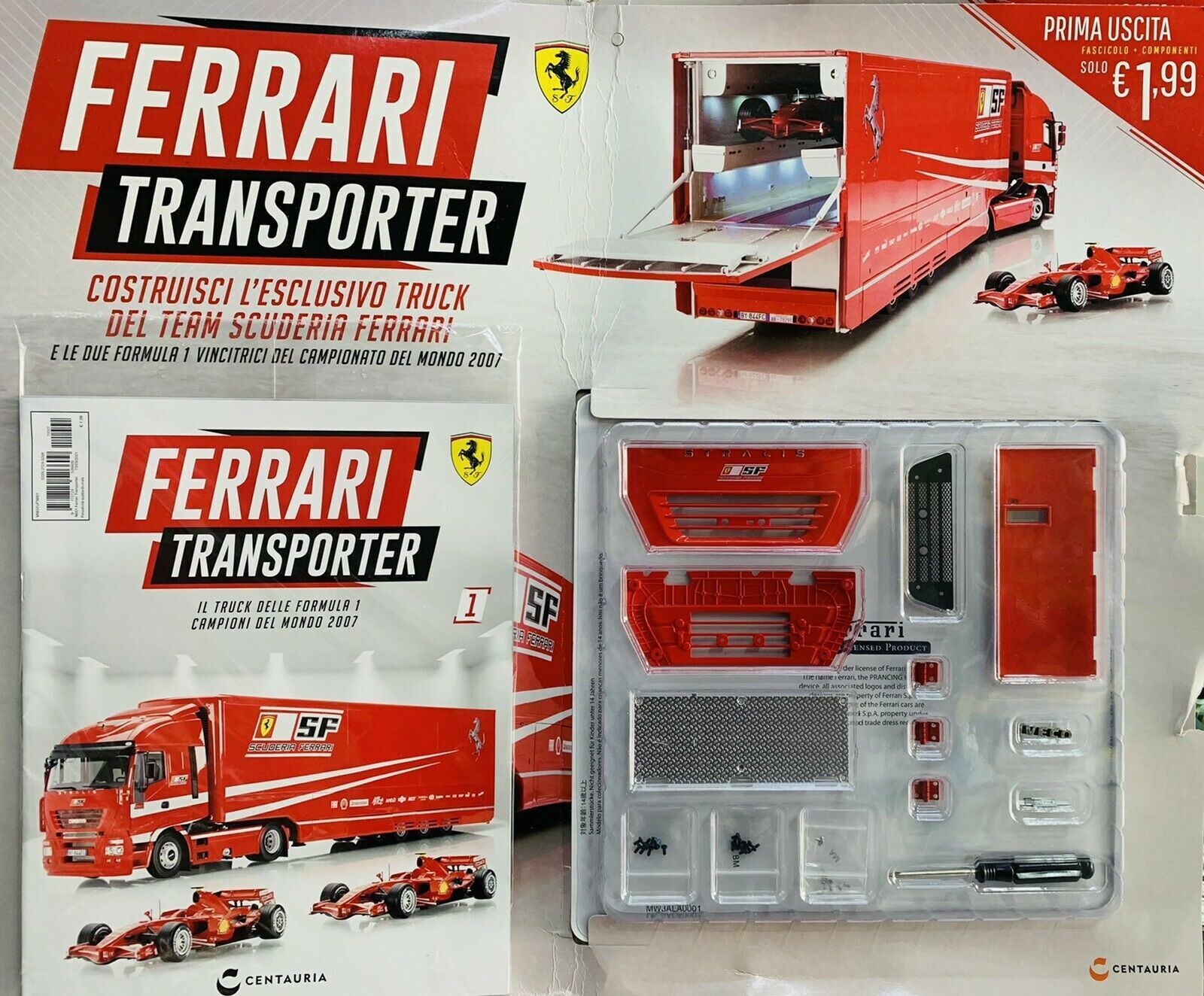 Ferrari transporter 1* uscita Centauria 2021