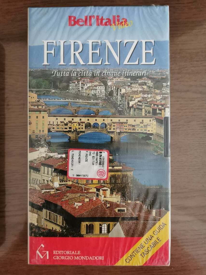 Firenze Tutta la citt? in cinque itinerari - Mondadori - VHS - AR