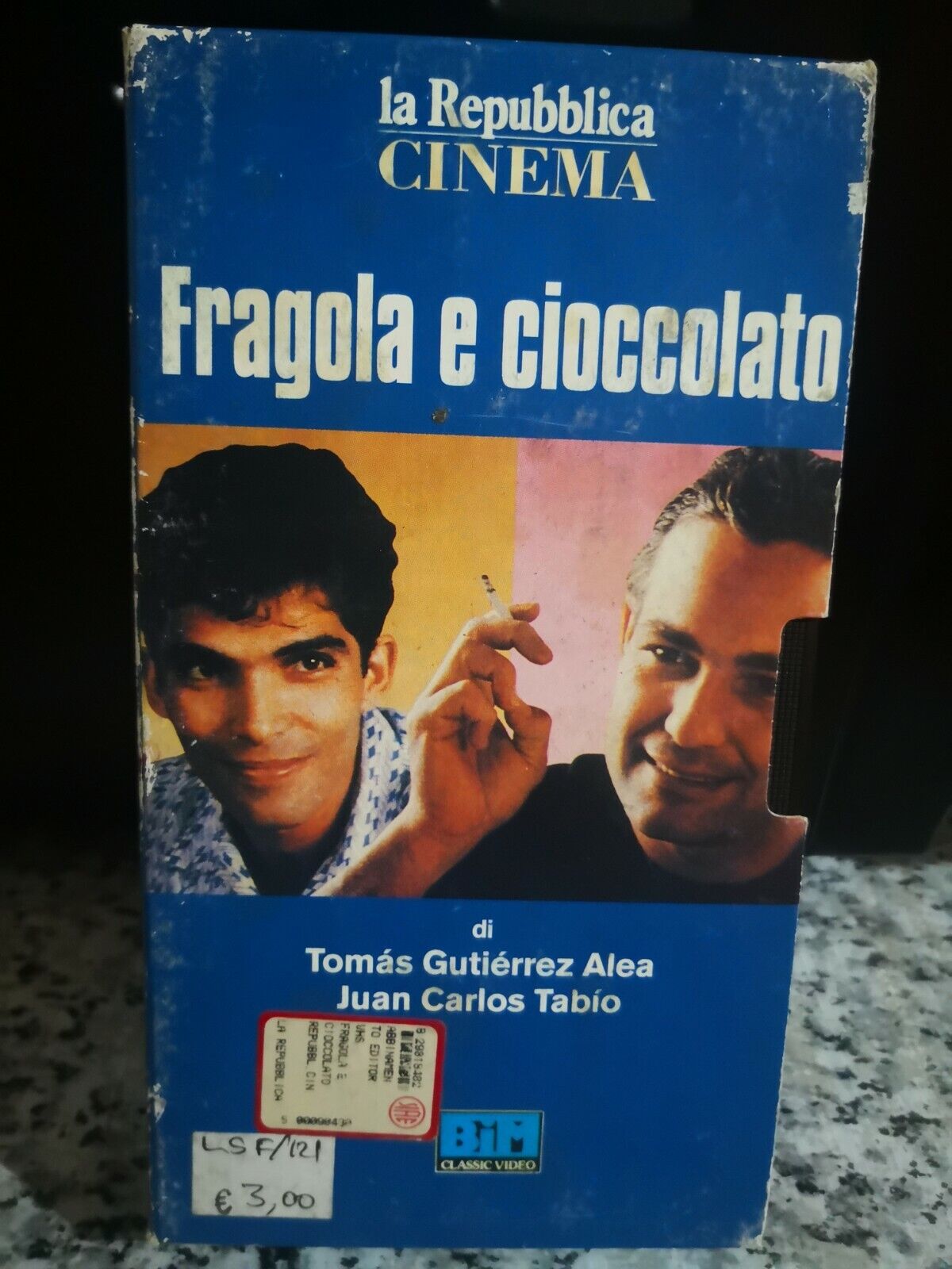 Fragola e cioccolato - vhs - 1993 -La repubblica -F
