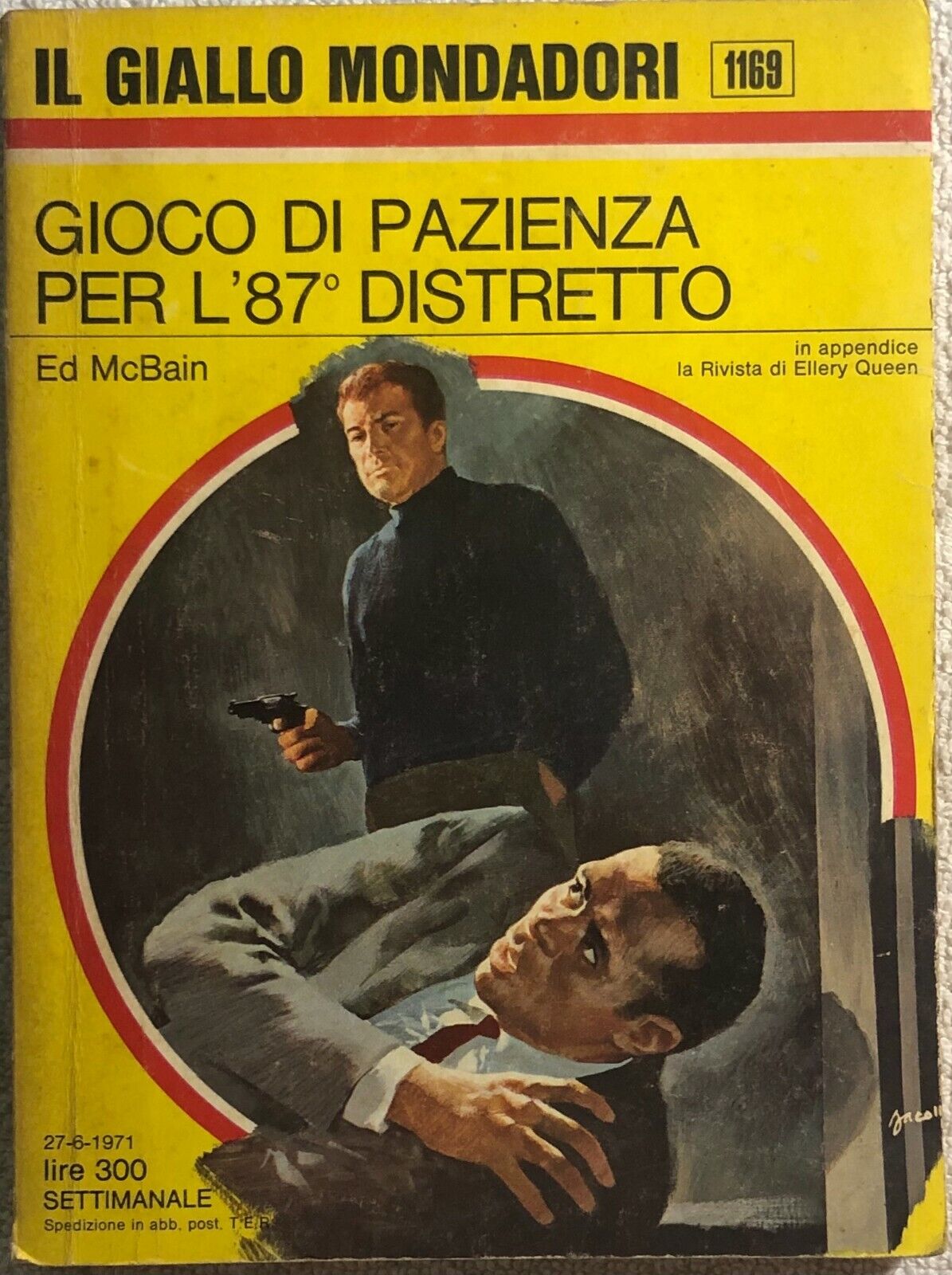 Gioco di pazienza per L'87? distretto di Ed Mcbain,  1971,  Mondadori