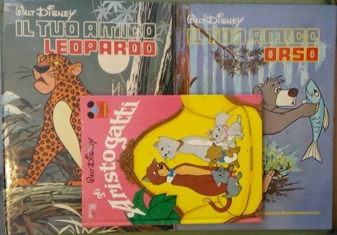 Gli Aristogatti- Il tuo amico Leopardo- Il tuo amico Orso  di Aa.vv.,Walt Disney