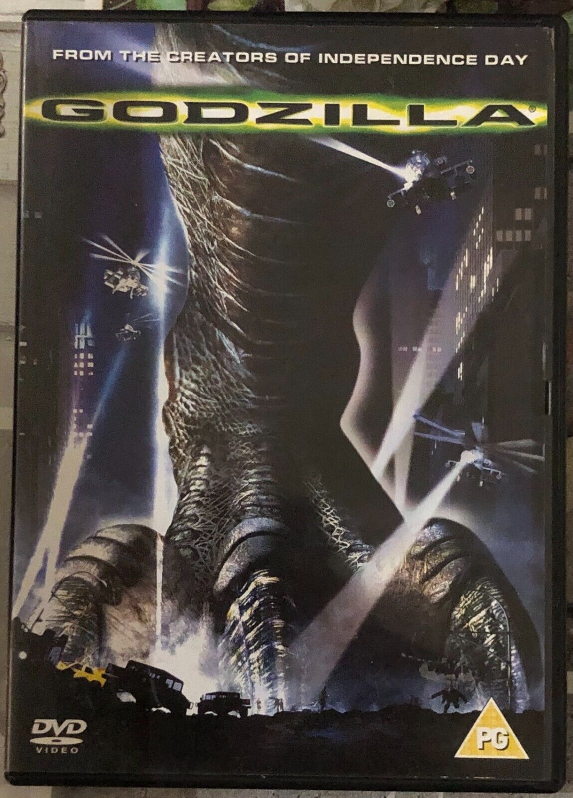  Godzilla DVD ENGLISH di Roland Emmerich, 1998, Columbia Tristar Pictures