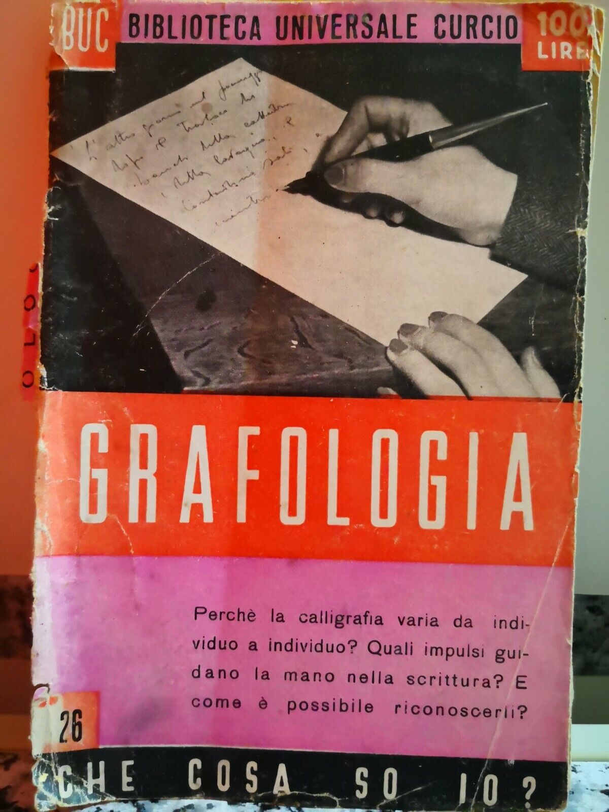 Grafologia di Germana Ronchi,  1950,  Curcio-F