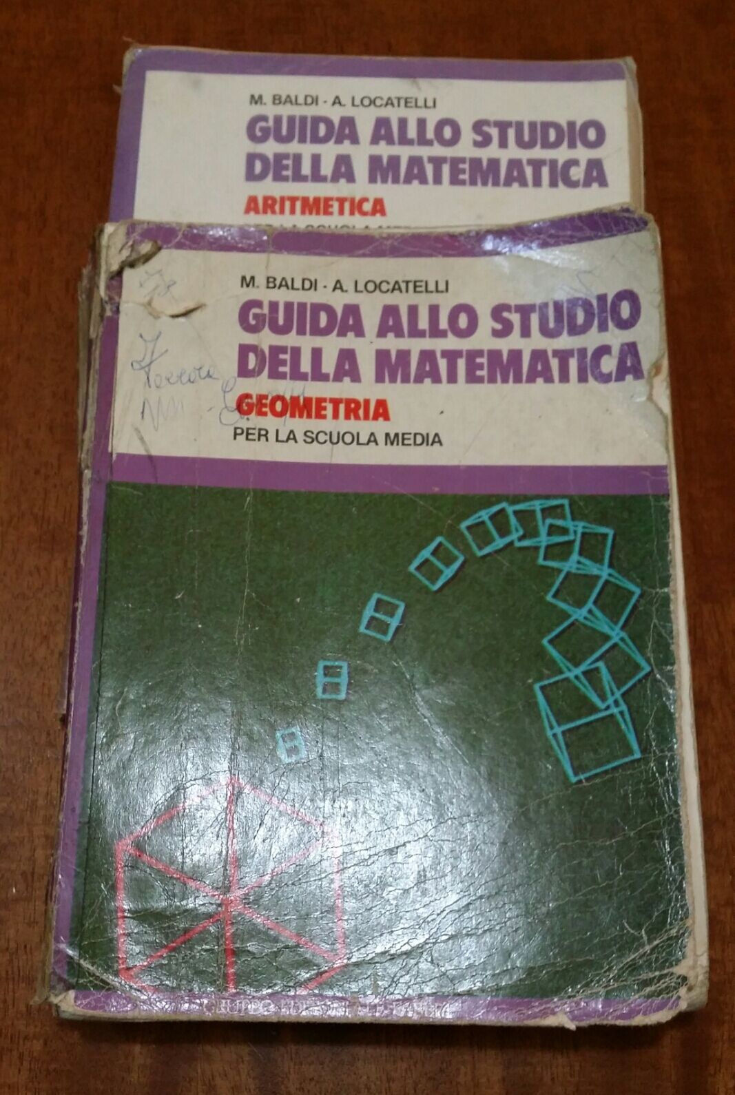 Guida allo studio della matematica ,Geometria e Aritmetica Editore:Fabbri   -GU