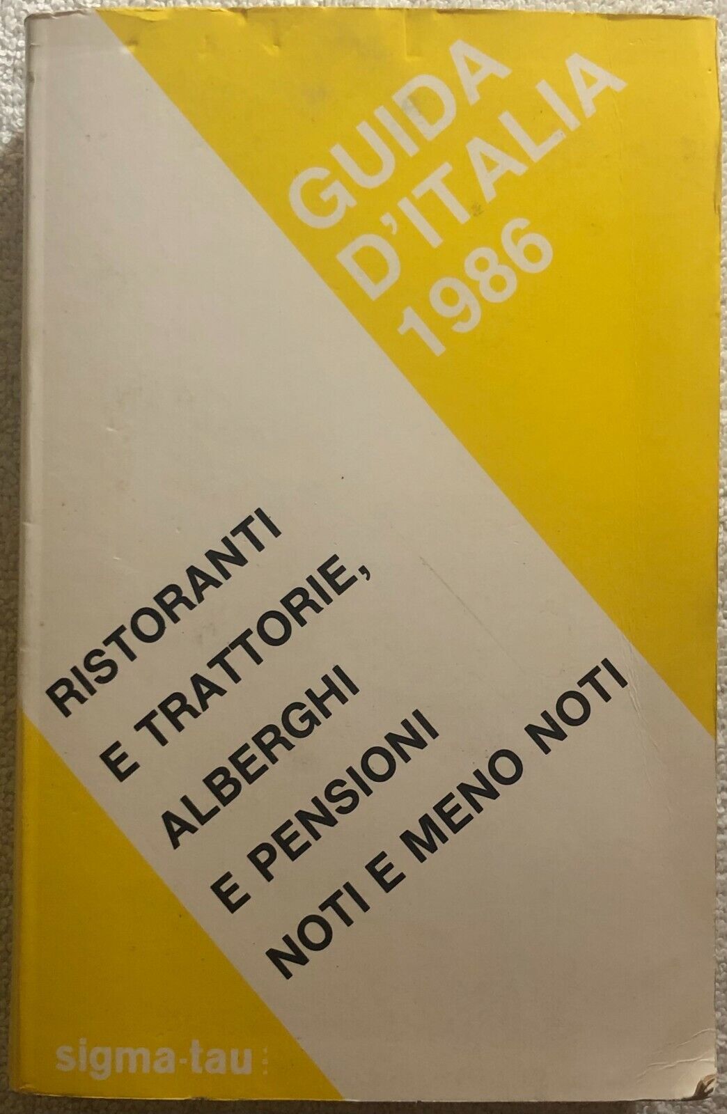 Guida d'Italia 1986 di Aa.vv.,  1986,  Sigma-tau