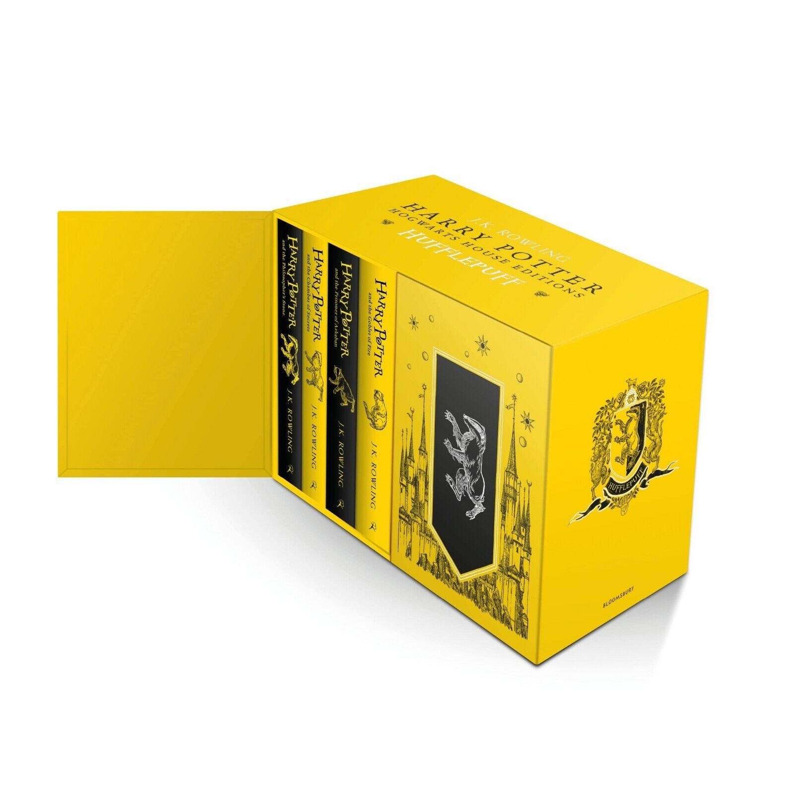 Harry Potter Hufflepuff House Editions Hardback Box Set: J.K. Rowling - Hardback