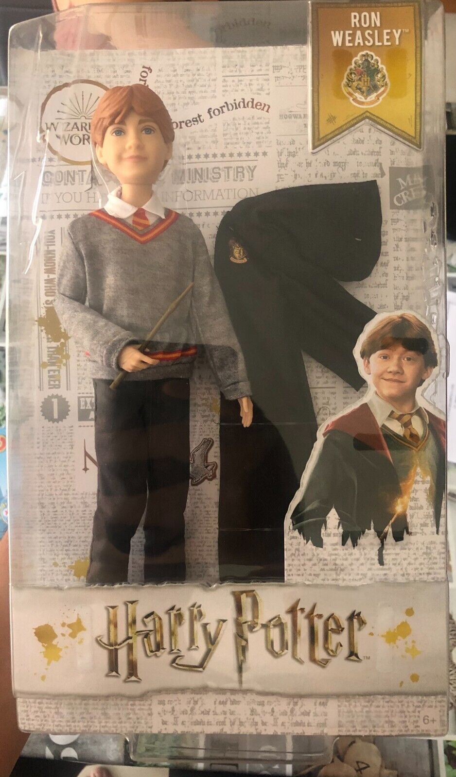 Harry Potter Personaggio Articolato Ron Weasley, 33 cm di J.k. Rowling,  2018,  