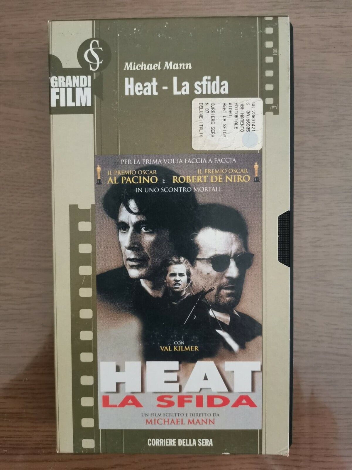 Heat - La sfida - M. Mann - Corriere della Sera - 1995 - VHS - AR