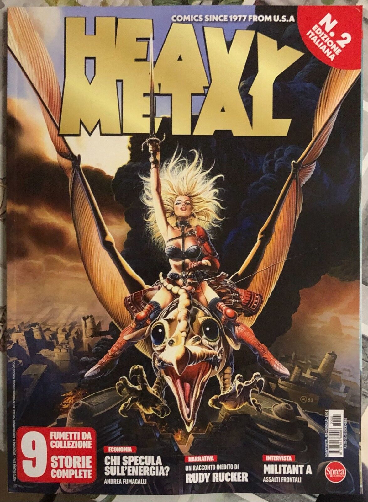Heavy Metal n. 2 - La rivista USA di fumetti pi? prestigiosa al mondo di Aa.vv.