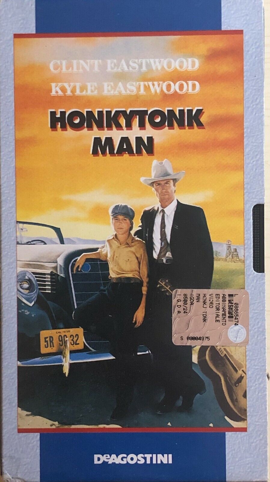 Honkytonk man VHS di Clint Eastwood, 1999, Deagostini