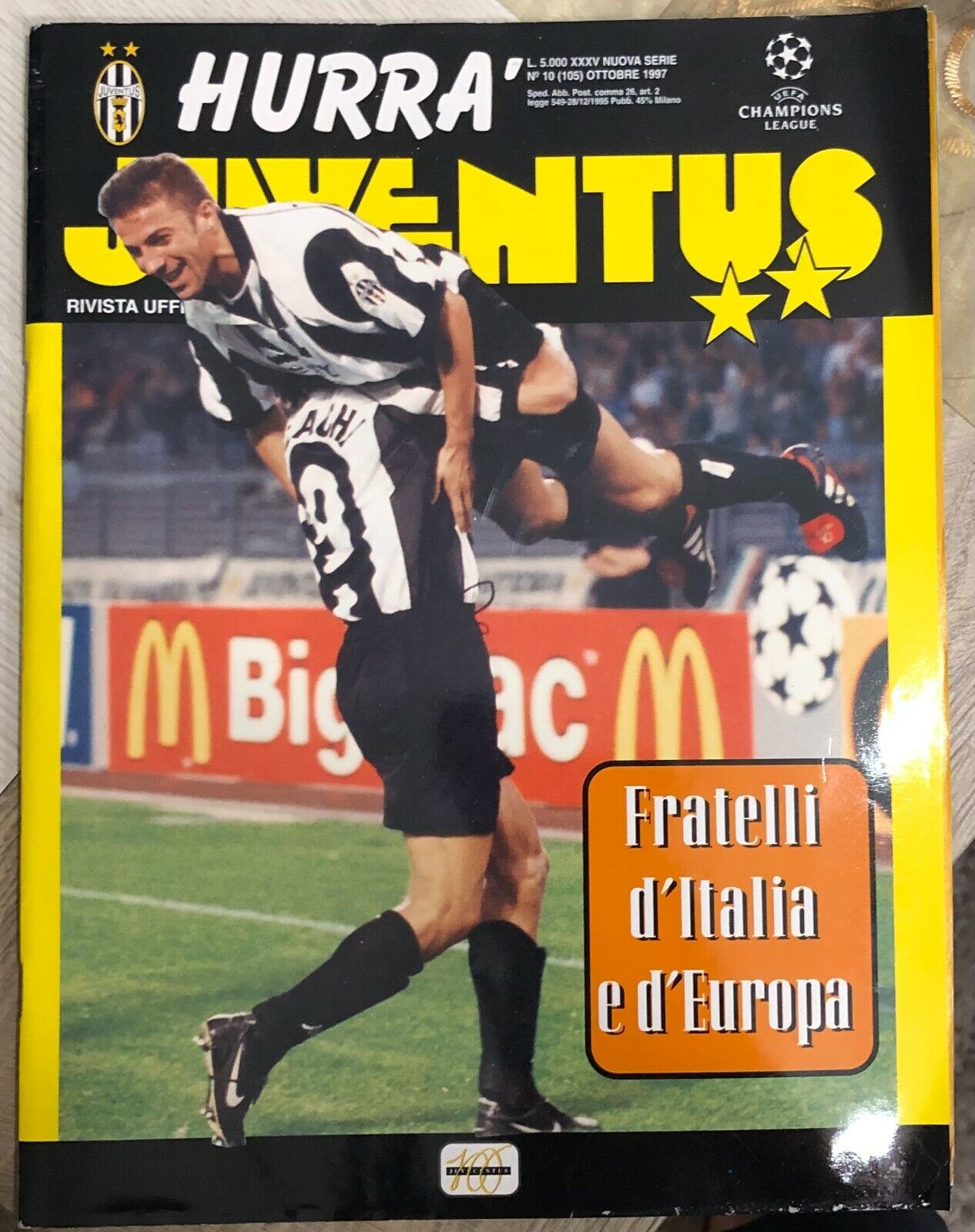 Hurr? Juventus n. 10/1997 di Aa.vv.,  1997,  Juventus F.c.