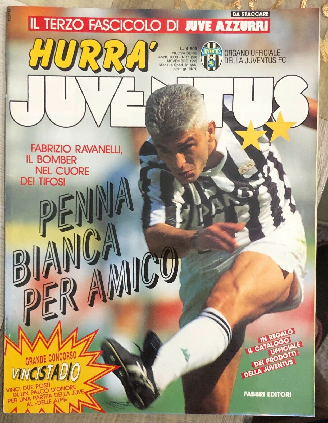 Hurr? Juventus n. 11/1993 di Aa.vv.,  1993,  Juventus F.c.