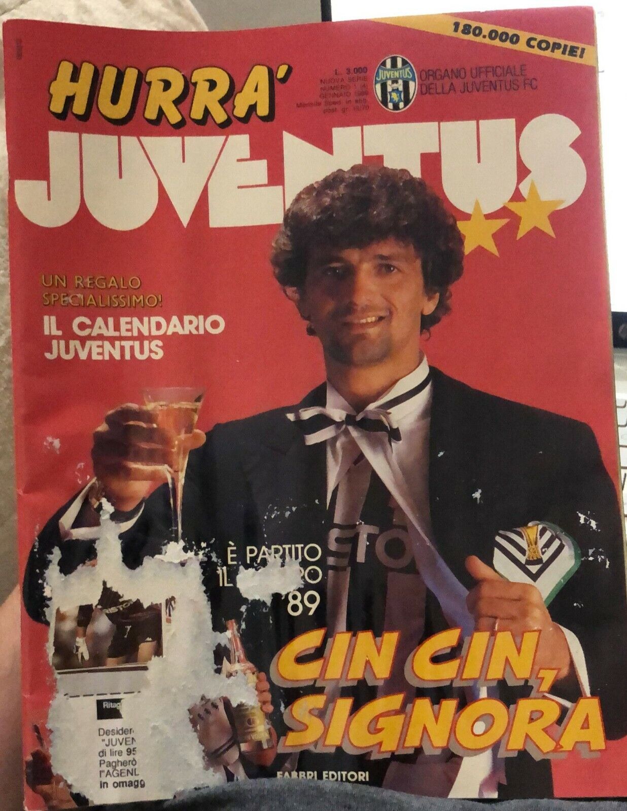 Hurr? Juventus n. 1/1989 di Juventus F.c.,  1989,  Fabbri Editori