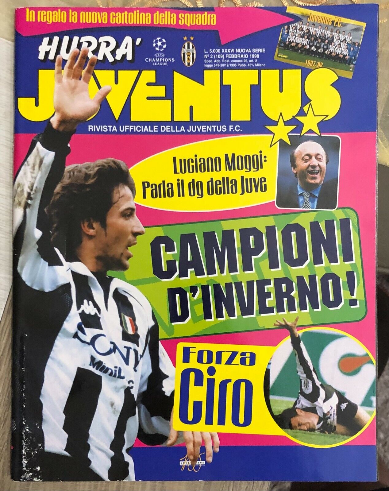 Hurr? Juventus n. 2/1998 di Aa.vv.,  1998,  Juventus F.c.
