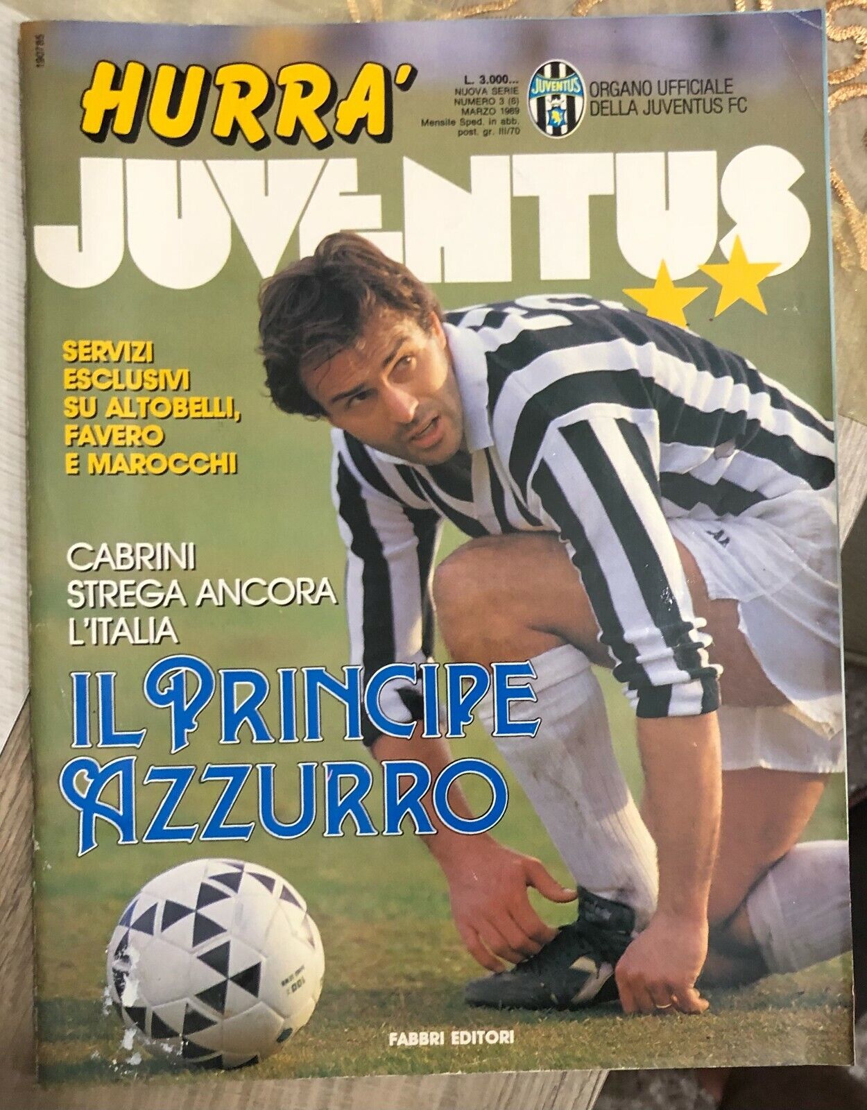 Hurr? Juventus n. 3/1989 di Juventus F.c.,  1989,  Fabbri Editori