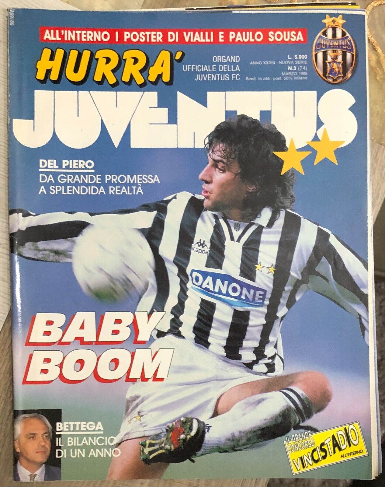 Hurr? Juventus n. 3/1995 di Aa.vv.,  1995,  Juventus F.c.