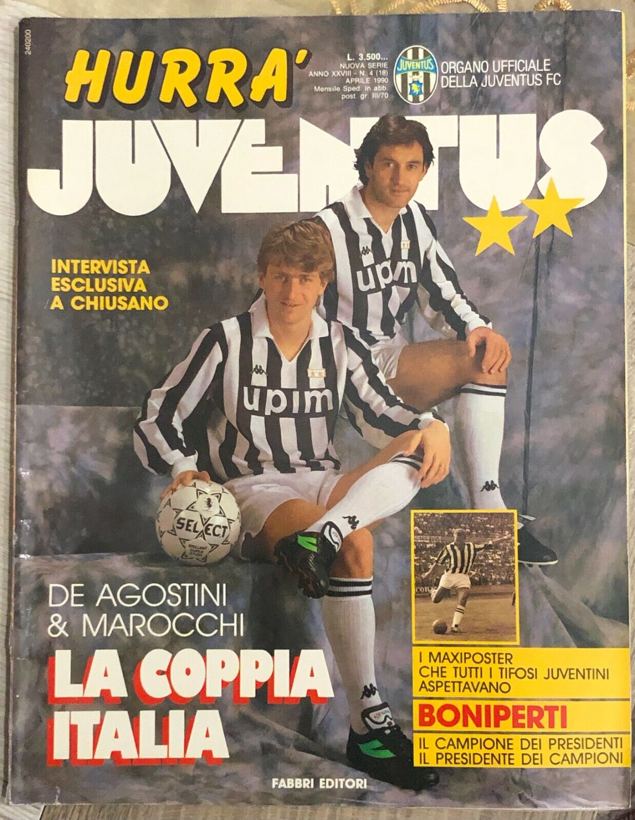 Hurr? Juventus n. 4/1990 di Juventus F.c.,  1990,  Fabbri Editori