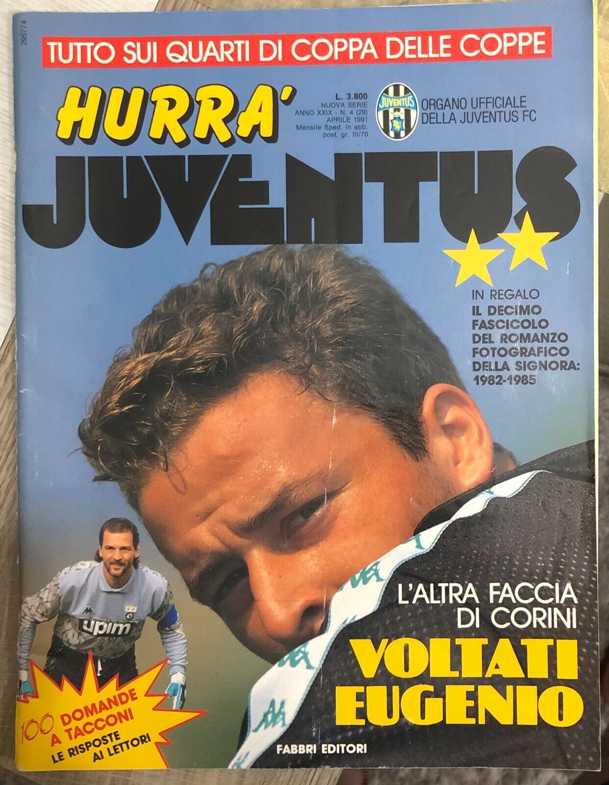 Hurr? Juventus n. 4/1991 di Juventus F.c.,  1991,  Fabbri Editori