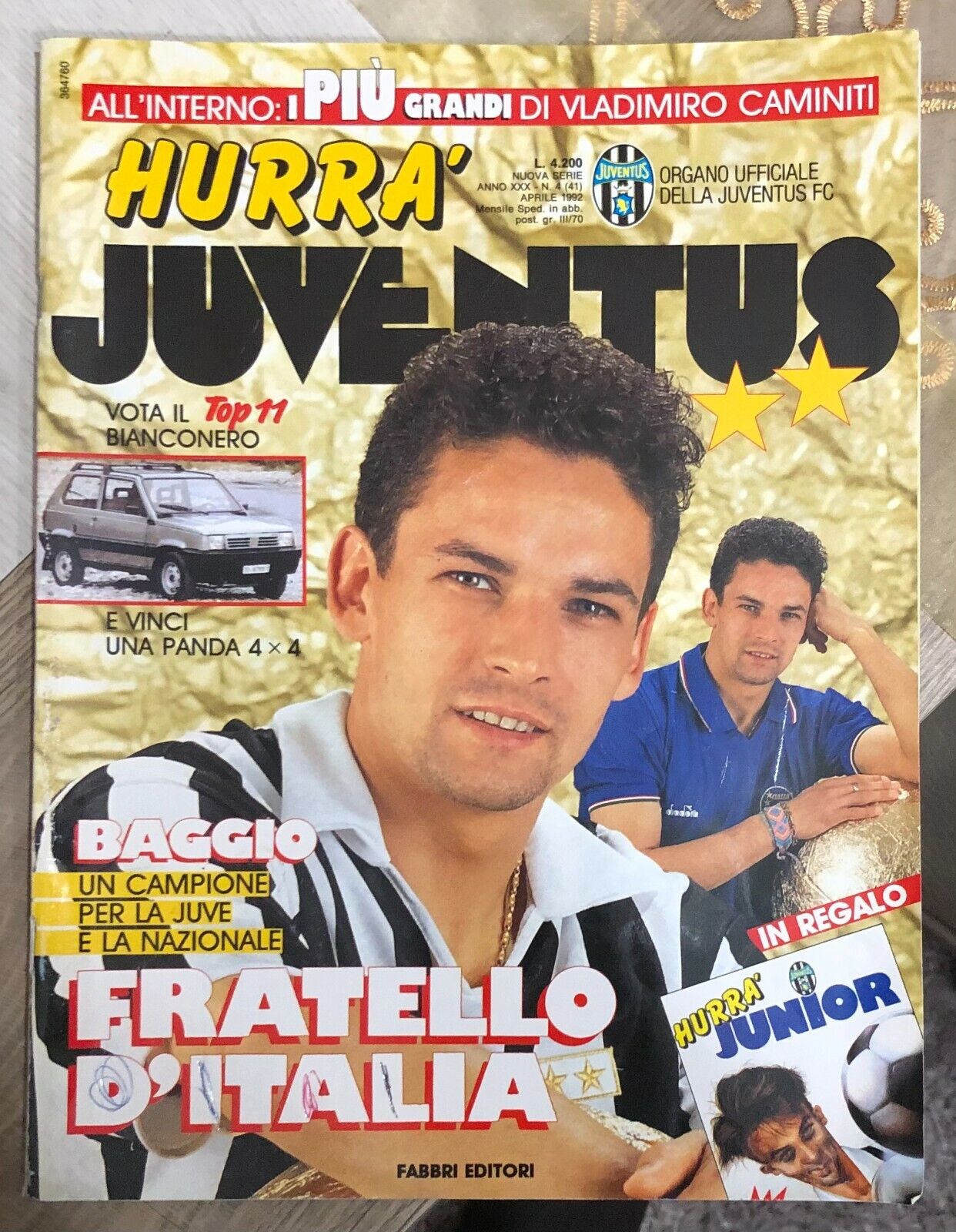 Hurr? Juventus n. 4/1992 di Juventus F.c.,  1992,  Fabbri Editori