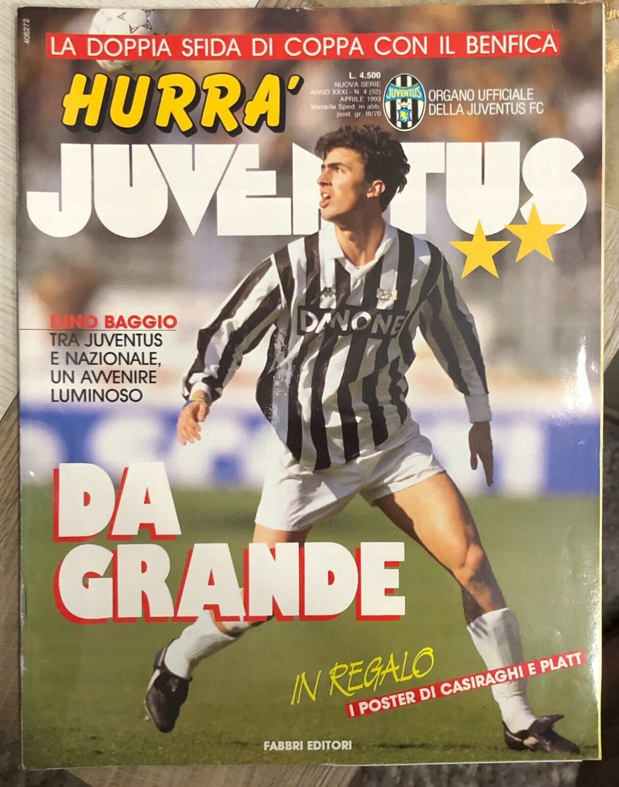 Hurr? Juventus n. 4/1993 di Juventus F.c.,  1993,  Fabbri Editori