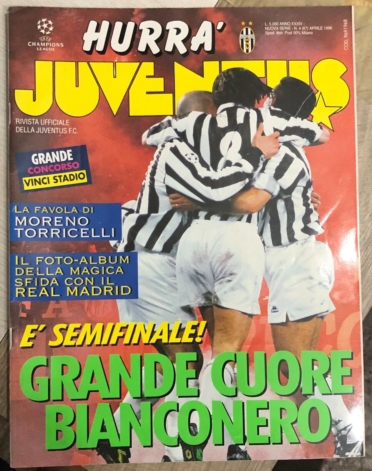 Hurr? Juventus n. 4/1996 di Aa.vv.,  1996,  Juventus F.c.