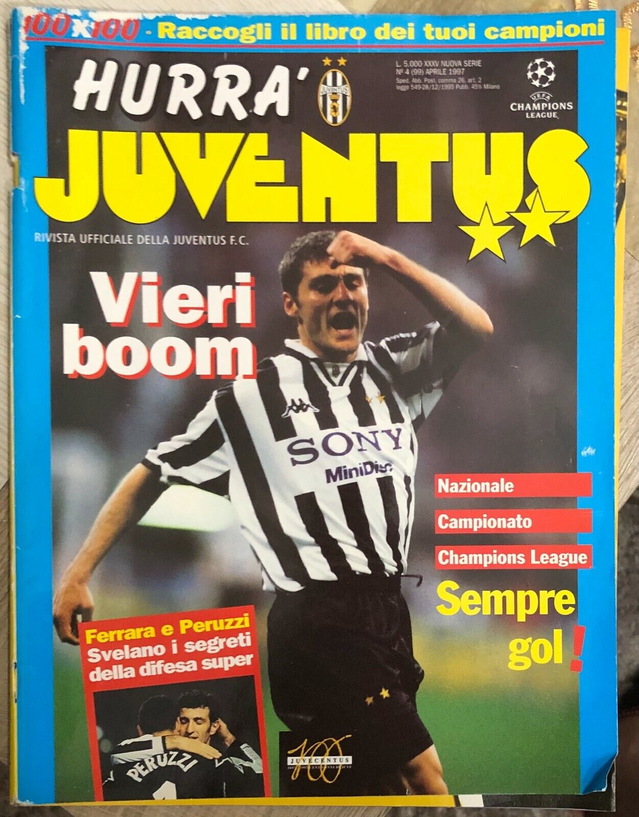 Hurr? Juventus n. 4/1997 di Aa.vv.,  1997,  Juventus F.c.