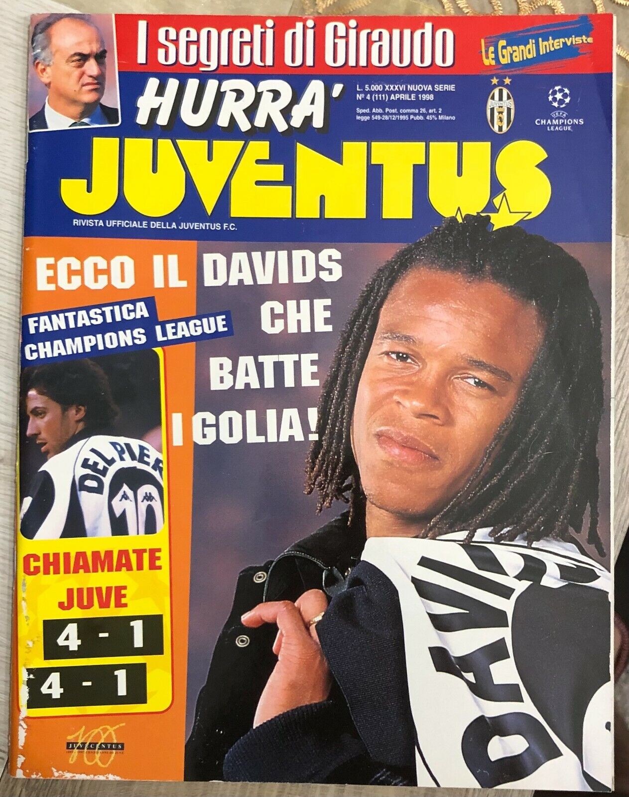 Hurr? Juventus n. 4/1998 di Aa.vv.,  1998,  Juventus F.c.