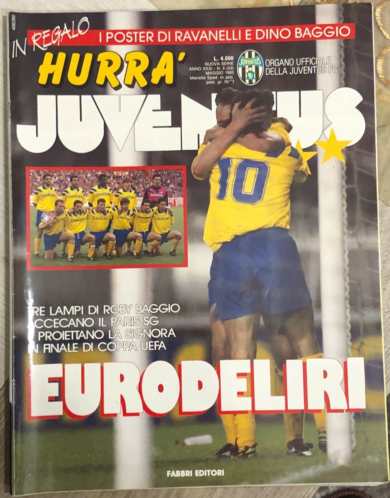 Hurr? Juventus n. 5/1993 di Juventus F.c.,  1993,  Fabbri Editori