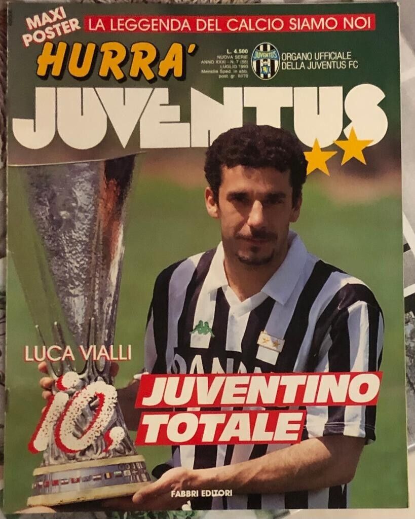 Hurr? Juventus n. 7/1993 di Juventus F.c., 1993, Fabbri Editori
