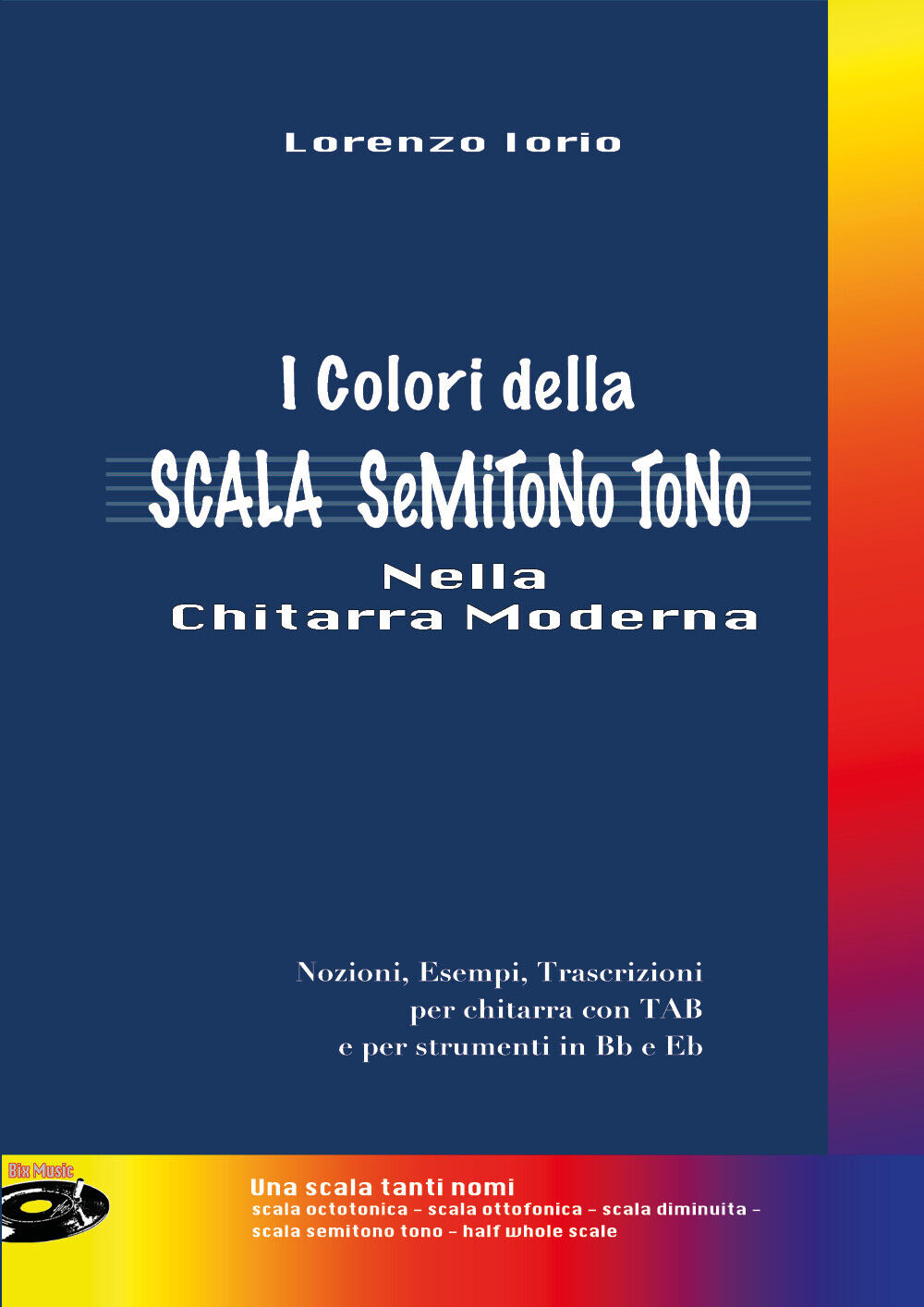 I colori della scala semitono tono nella chitarra moderna di Lorenzo Iorio,  201