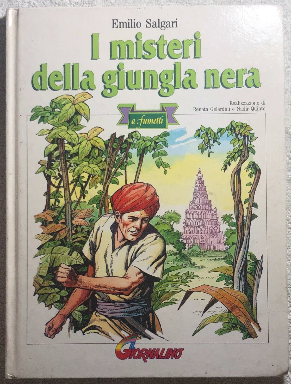 I misteri della giungla nera a fumetti di Emilio Salgari,  1992,  Il Giornalino