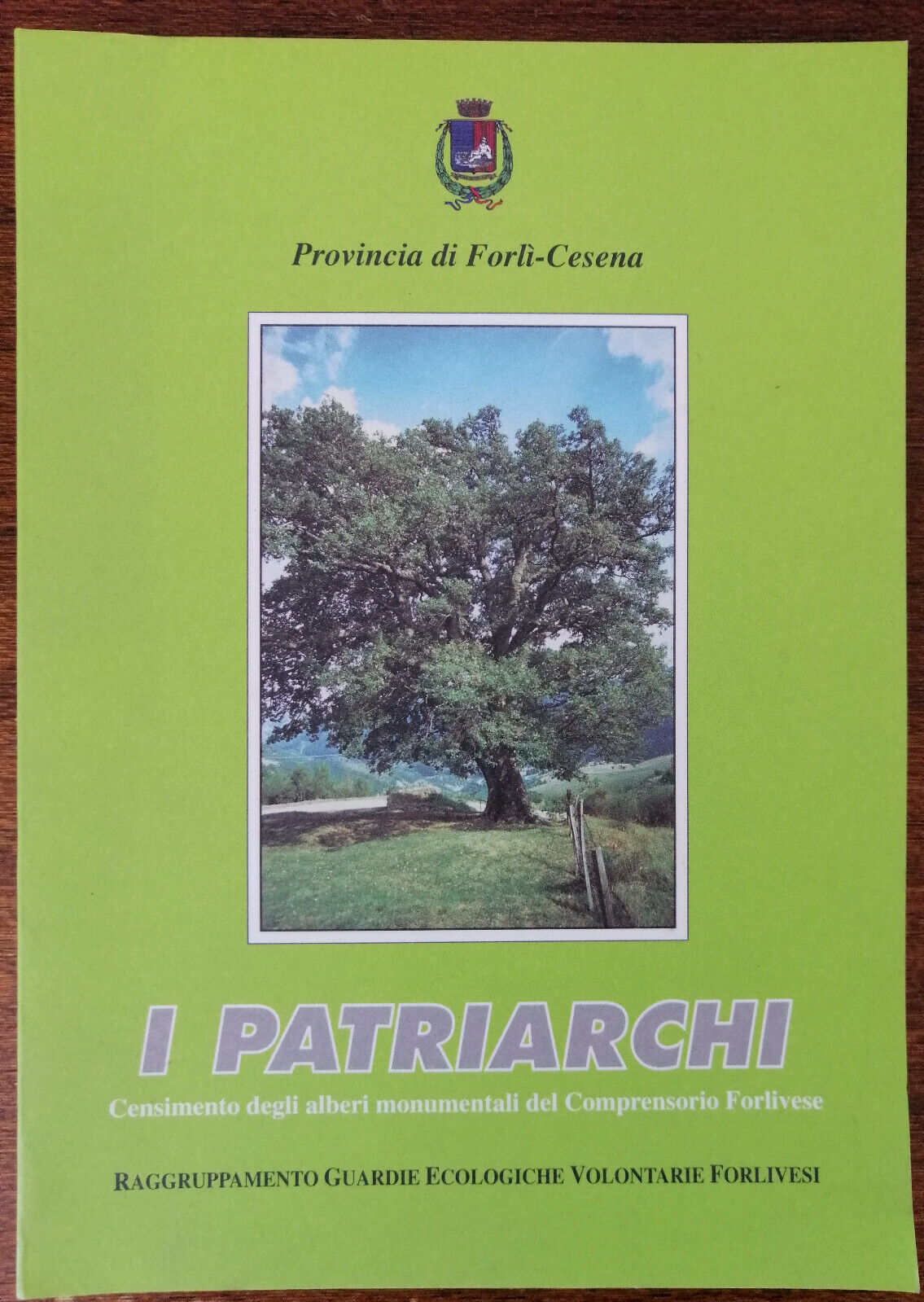 I patriarchi - AA.VV. - Guardie ecologiche volontarie forlivesi, 1999 - A