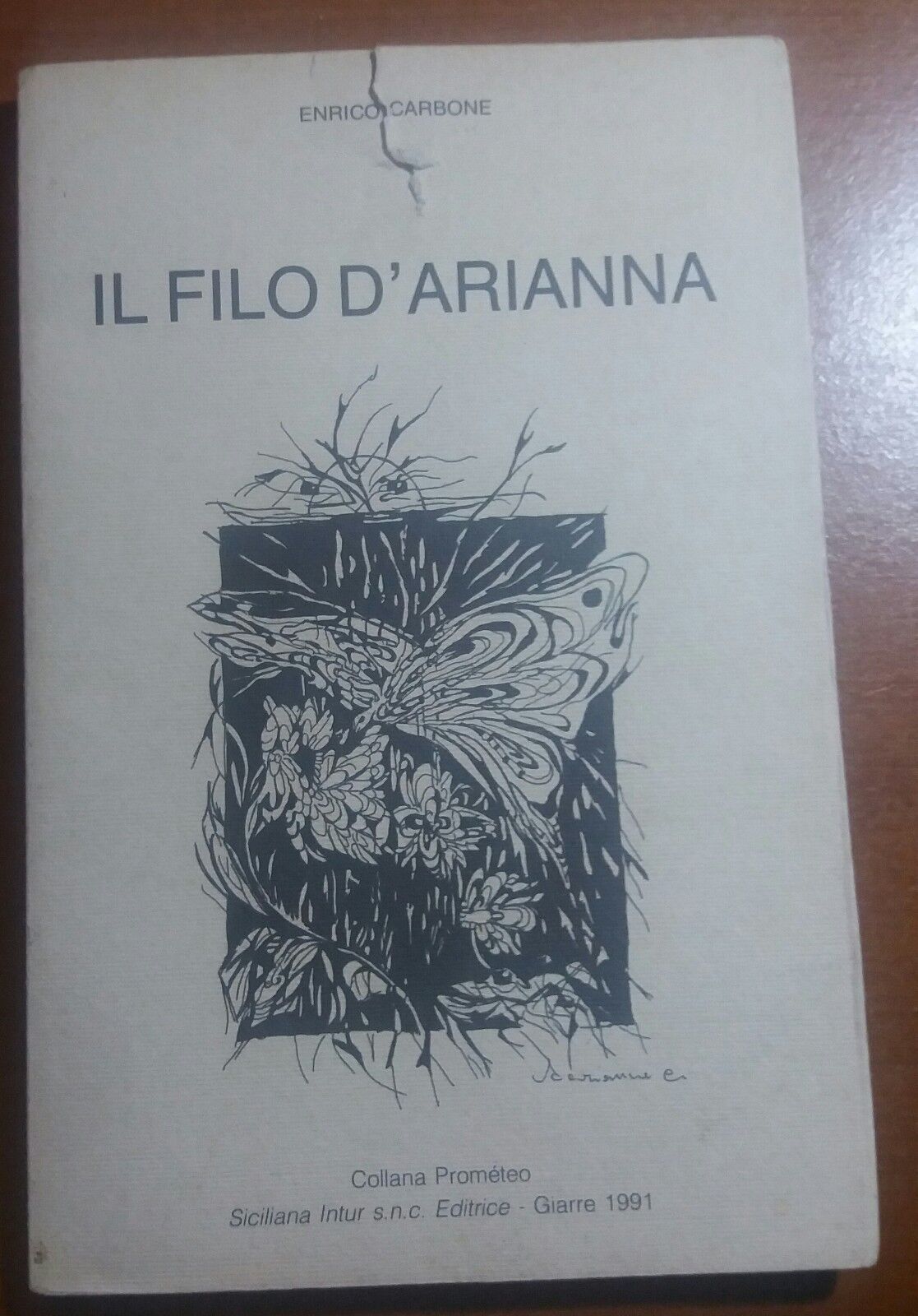 IL filo d'arianna - Enrico Carbone - siciliana intur - 1991 - M