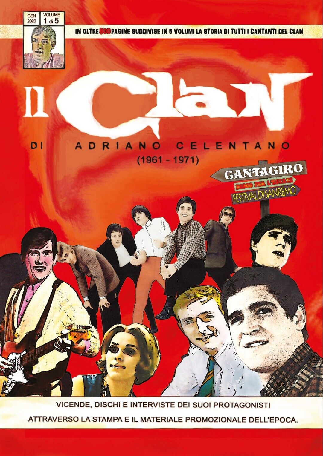 Il Clan di Adriano Celentano (1961 - 1971) Volume 1  di Circolo Amici Del Vinile